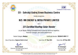 MN ENERGY & INFRA PRIVATE LIMITED